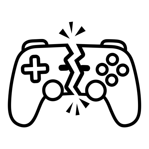 Controller Broken - Digital File - XCS Friendly Digital My Custom Designs PDF