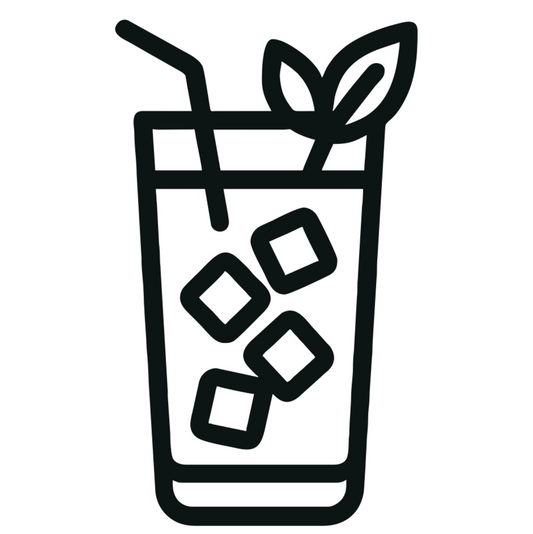 Mojito With Mint Leaves - Digital File -XCS Friendly Tumbler My Custom Designs PNG