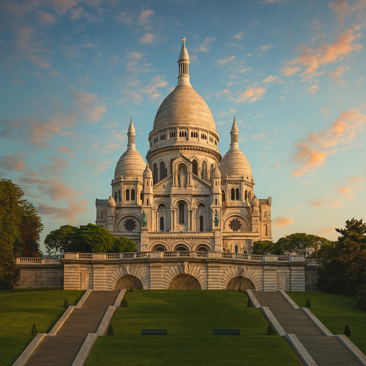 Montmartre - Paris France - Europe - Rendered - Digital File Digital My Custom Designs PDF