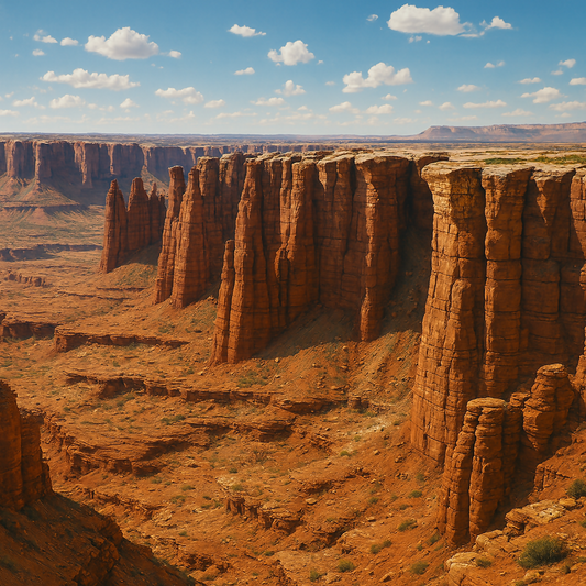 Monument Basin - Canyonlands National Park - Utah United States - Rendered - Digital File Digital My Custom Designs PDF