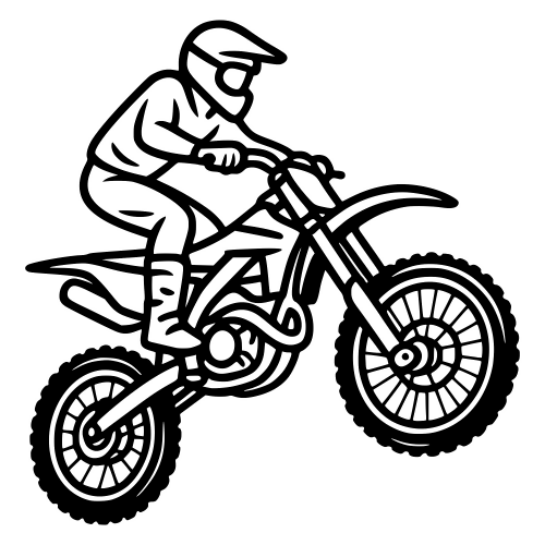 Motorcross Jump - Digital File - XCS Friendly Digital My Custom Designs PDF