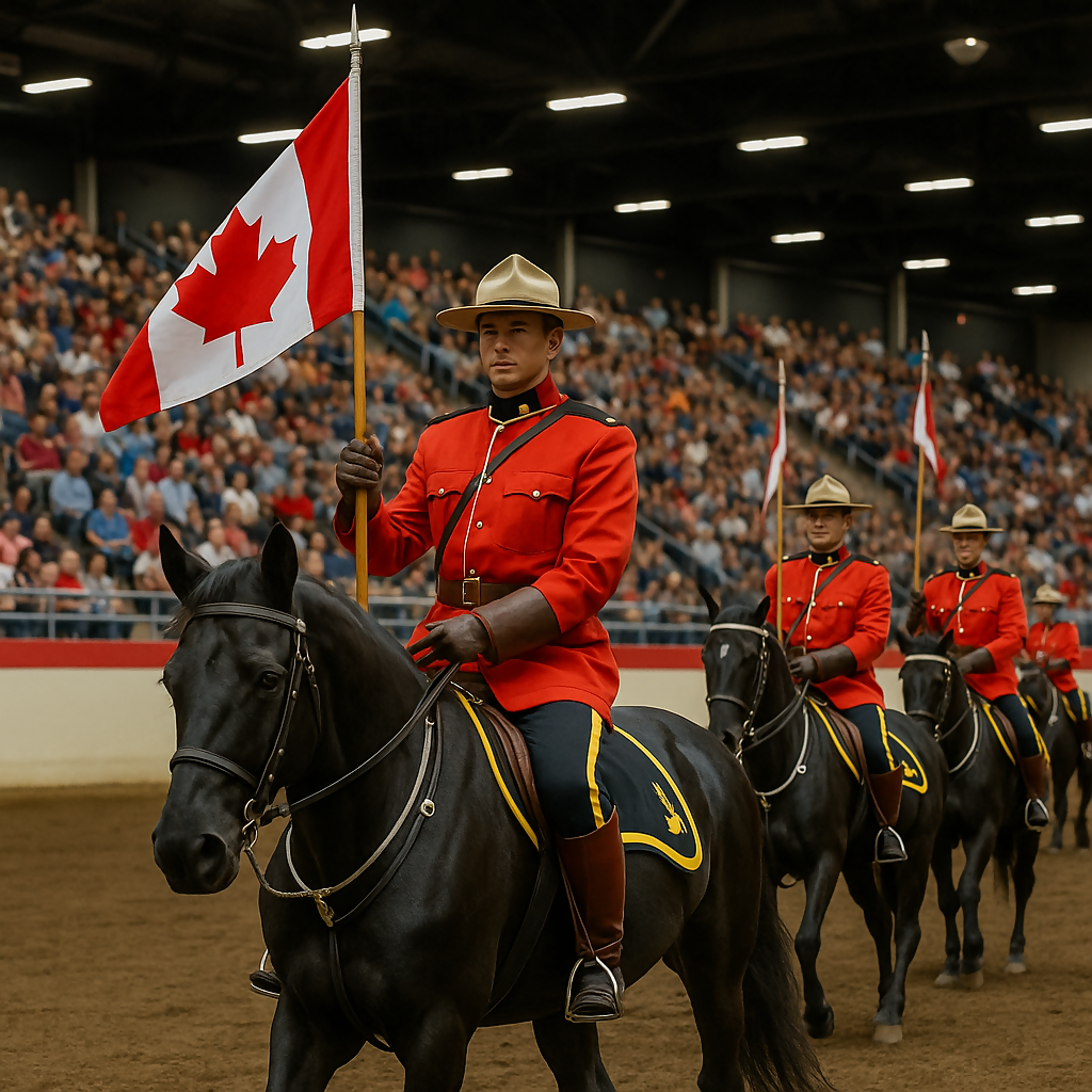 Mountie Parade - Calgary (Calgary Stampede) - Alberta Canada - Rendered - Digital File Digital My Custom Designs PDF