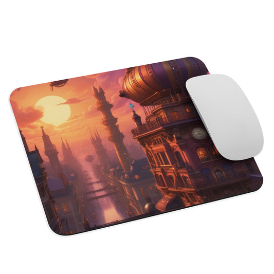 Futuristic City Mouse Pad My Custom Designs Default Title