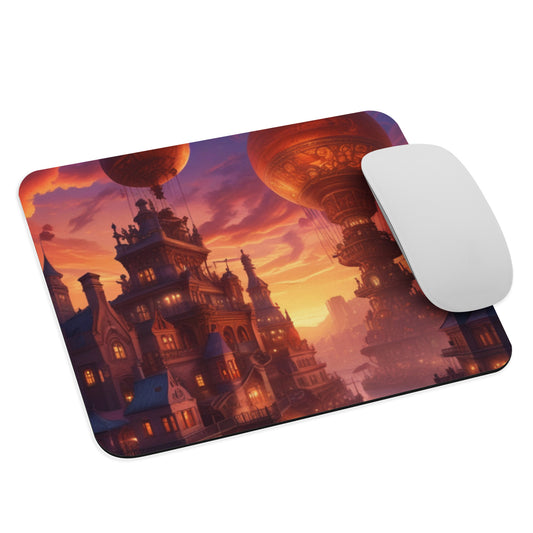 Futuristic City Mouse Pad My Custom Designs Default Title