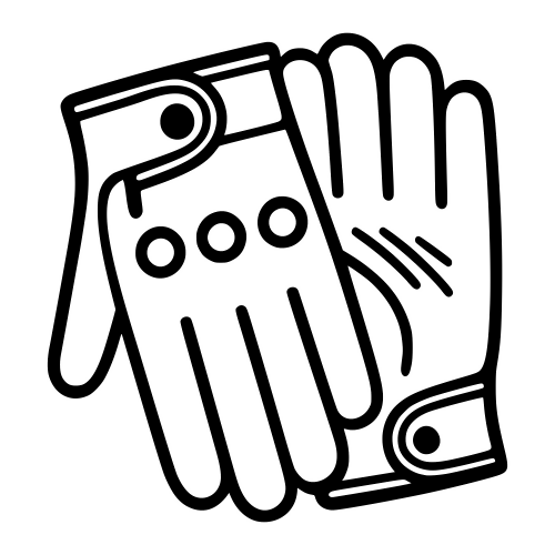 Driver Gloves - Digital File - XCS Friendly Digital My Custom Designs PDF