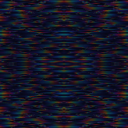 Geometric Abstract - 1980s VHS Glitch Lines Pattern - Digital File Digital My Custom Designs PDF