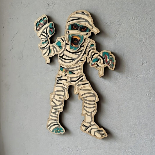 Mummy Vampire - Layered Line Designs - Digital File Digital My Custom Designs