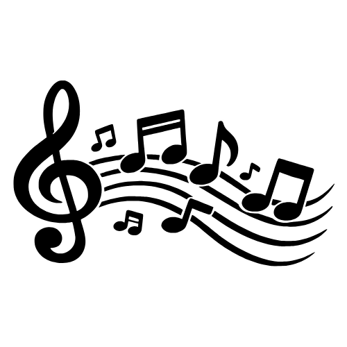 Music Notes Sketch - Vector Graphics - Digital File Digital My Custom Designs PDF