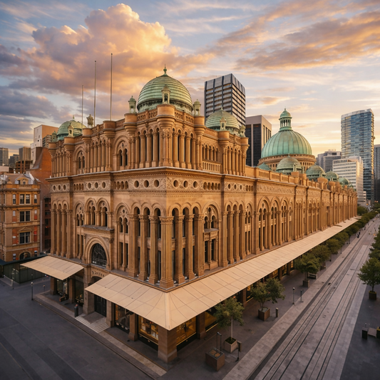 Queen Victoria Building (QVB) - New South Wales - Australia - Rendered - Digital File Digital My Custom Designs PDF