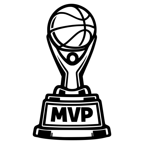 MVP Basketball Trophy - Digital File - XCS Friendly Digital My Custom Designs PDF