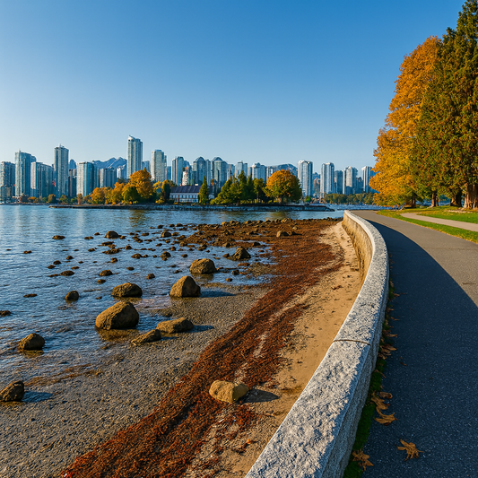 Stanley Park - Vancouver - British Columbia Canada - Rendered - Digital File Digital My Custom Designs PDF