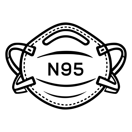 N95 Respirator Mask - Digital File - XCS Friendly Digital My Custom Designs PDF