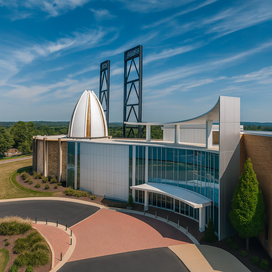 Pro Football Hall of Fame - Ohio United States - Rendered - Digital File