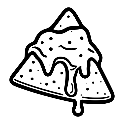 Nacho with Cheese - Digital File - XCS Friendly Digital My Custom Designs PDF