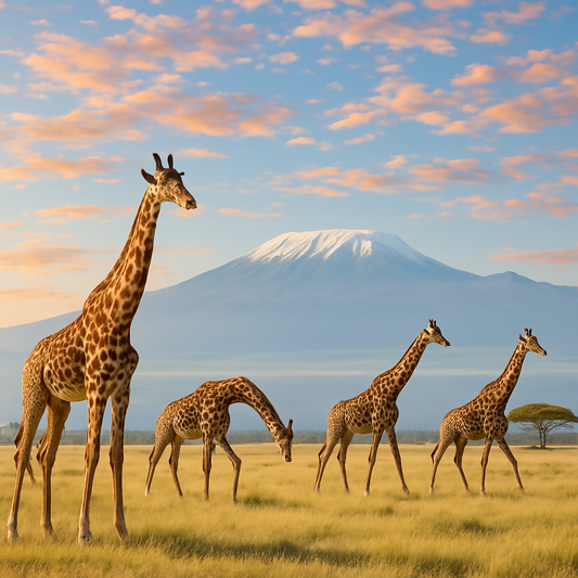 Nature Walks - Amboseli National Park Kenya - Africa - Rendered - Digital File Digital My Custom Designs PDF