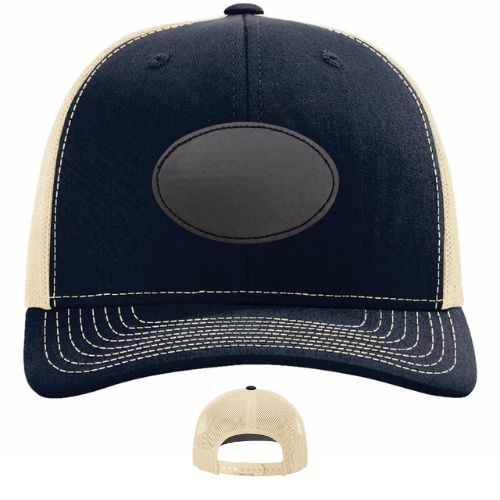 Classic Ball Cap with Customized Oval Patch