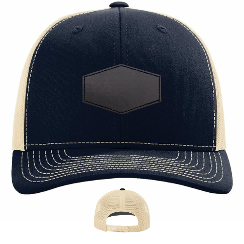 Classic Ball Cap with Customized Hexagon Patch