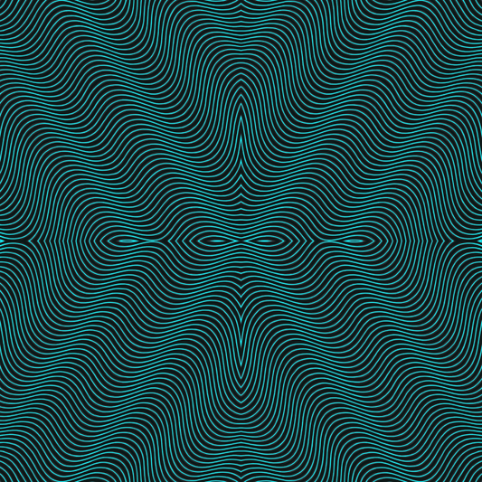 Geometric Abstract - Optical Moiré Interference Waves Pattern - Digital File Digital My Custom Designs PDF