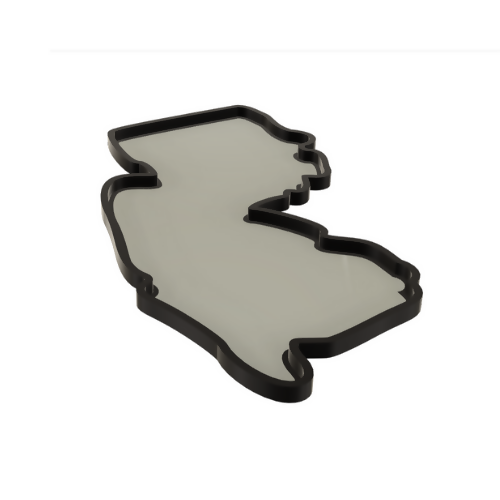 New Jersey Wall Lightbox - United States - 3D Print File - Digital File Digital My Custom Designs