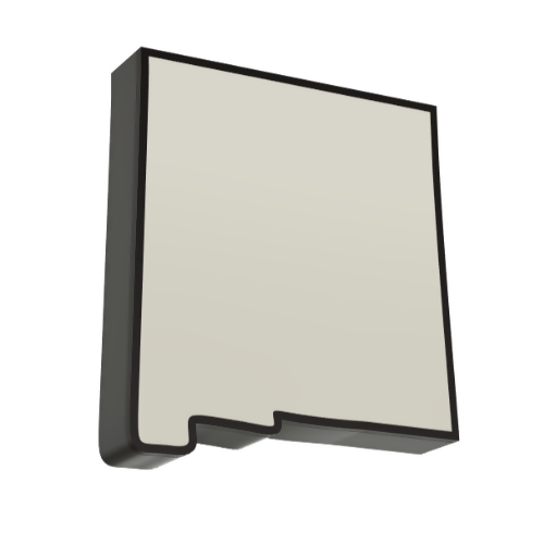 New Mexico Wall Lightbox - United States - 3D Print File - Digital File Digital My Custom Designs