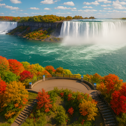Niagara Falls - New York United States - Rendered - Digital File Digital My Custom Designs PDF