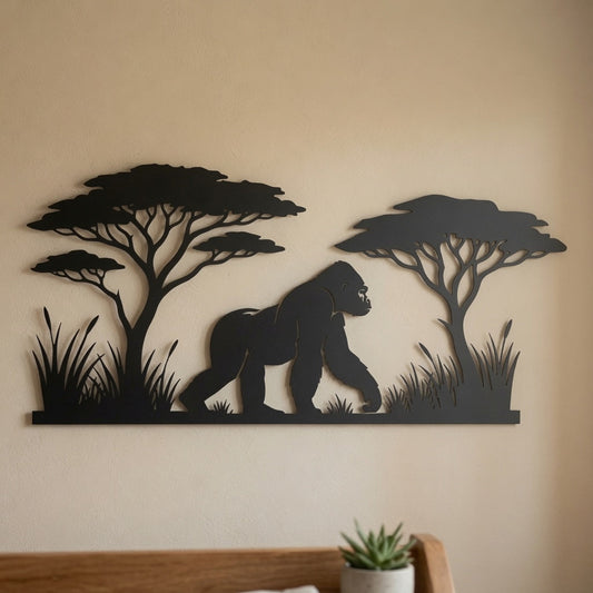 Nomad Gorilla - Wall / Home Decor - Digital File - ZIP File - Digital