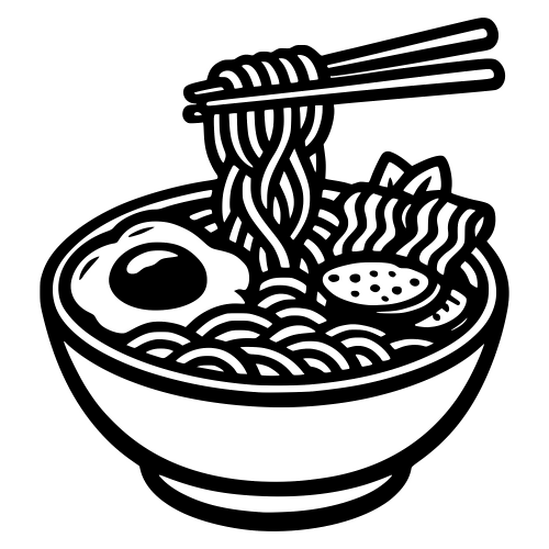 Noodles with Breakfast Delights - Digital File - XCS Friendly Digital My Custom Designs PDF