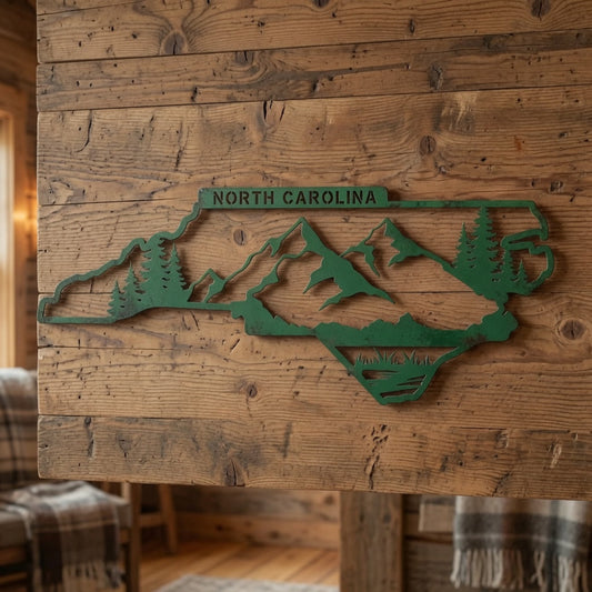 North Carolina - Wall / Home Decor - State Outline - United States - Digital File - ZIP File - Digital