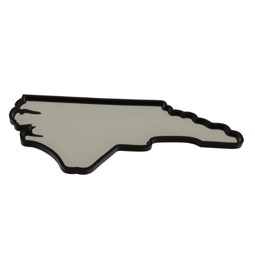 North Carolina Wall Lightbox - United States - 3D Print File - Digital File Digital My Custom Designs