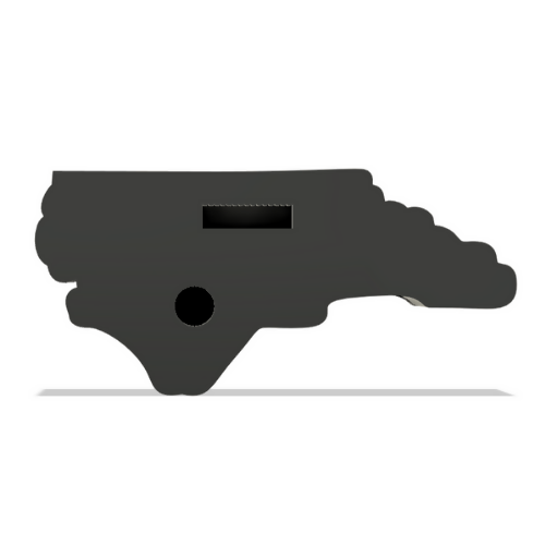 North Carolina Wall Lightbox - United States - 3D Print File - Digital File Digital My Custom Designs