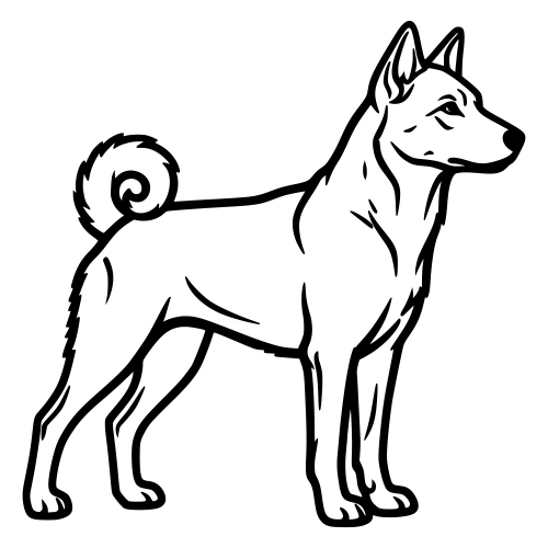 Norwegian Elkhound - Digital File - XCS Friendly Digital My Custom Designs PDF