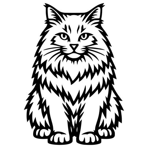Norwegian Forest - Digital File - XCS Friendly Digital My Custom Designs PDF