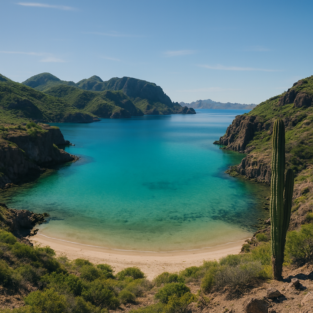 Loreto Bay National Park (Parque Nacional Bahía de Loreto) - Baja California Sur Mexico - Rendered - Digital File Digital My Custom Designs PDF
