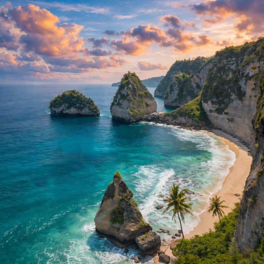 Nusa Penida Island - Bali Indonesia - Asia - Rendered - Digital File Digital My Custom Designs PDF
