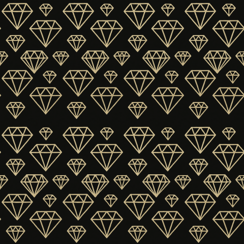 Minimal and Modern - Floating Geometric Diamonds With Champagne Highlights - Pattern - Digital File Digital My Custom Designs PDF