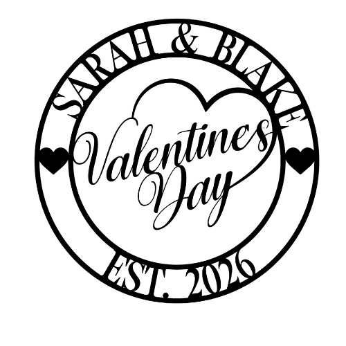 Valentines Day - Wall / Home Decor - Digital File Digital My Custom Designs ZIP File