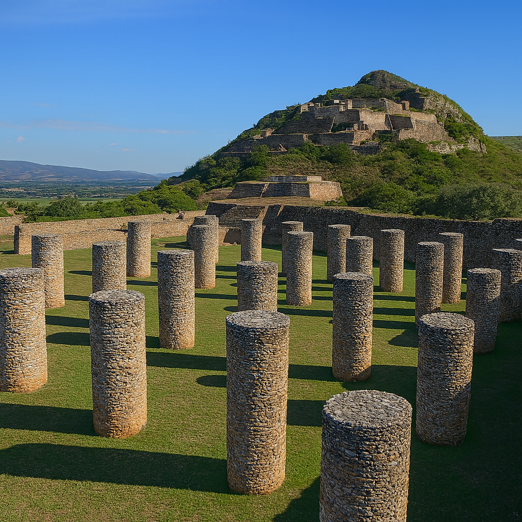 La Quemada Archaeological Zone (Zona Arqueológica de La Quemada - Zacatecas Mexico - Rendered - Digital File Digital My Custom Designs PDF