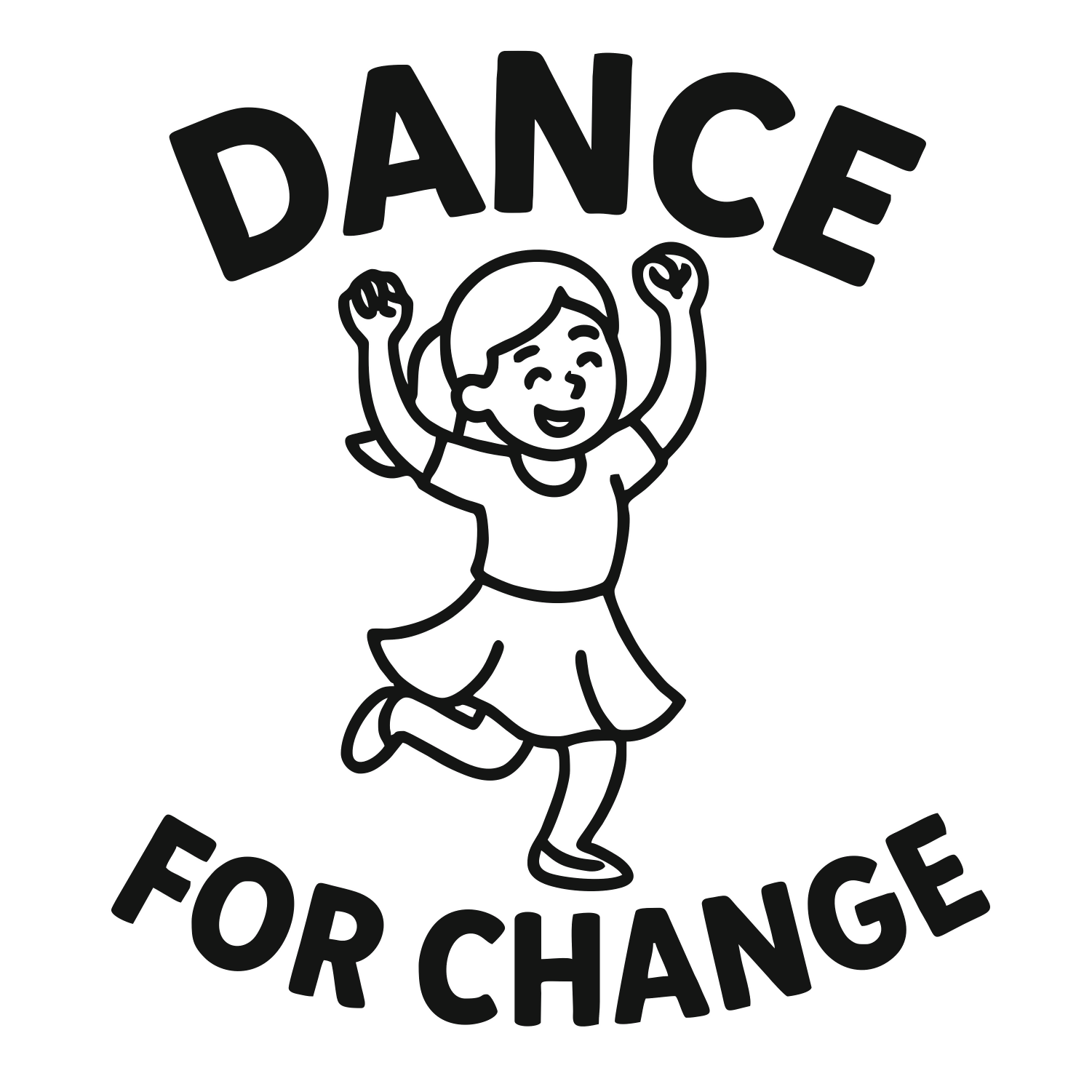 Dance For Change - Digital File - XCS Friendly Digital My Custom Designs PNG