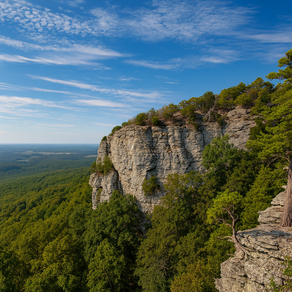 Mount Magazine State Park - Arkansas United States - Rendered - Digital File Digital My Custom Designs PDF