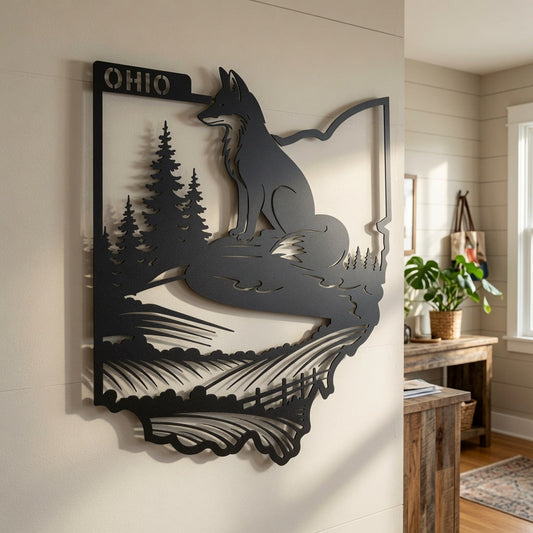 Ohio - Wall / Home Decor - State Outline - United States - Digital File - ZIP File - Digital