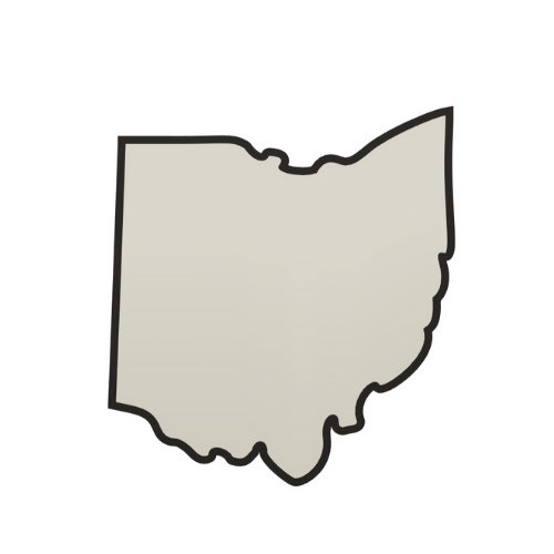 Ohio Wall Lightbox - United States - 3D Print File - Digital File Digital My Custom Designs