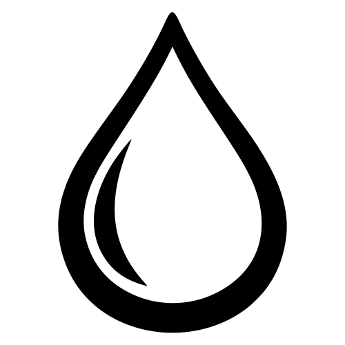 Oil Drop Icon - Vector Graphics - Digital File Digital My Custom Designs PDF