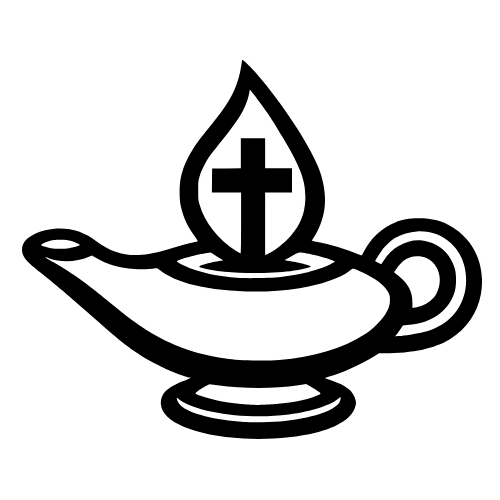 Oil Lamp with Cross Flame - Vector Graphics - Digital File Digital My Custom Designs PDF