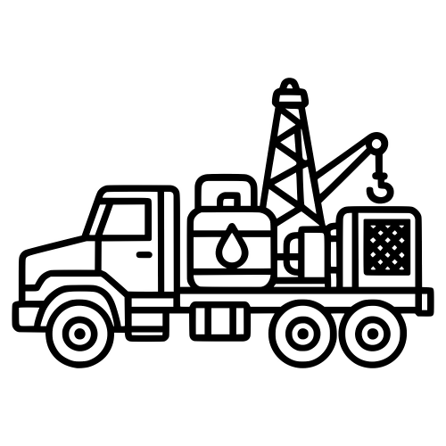 Oilfield Service Truck - Digital File - XCS Friendly Digital My Custom Designs PDF