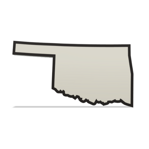Oklahoma Wall Lightbox - United States - 3D Print File - Digital File Digital My Custom Designs