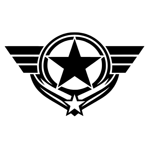 One-star Freedom Design - Vector Graphics - Digital File Digital My Custom Designs PDF