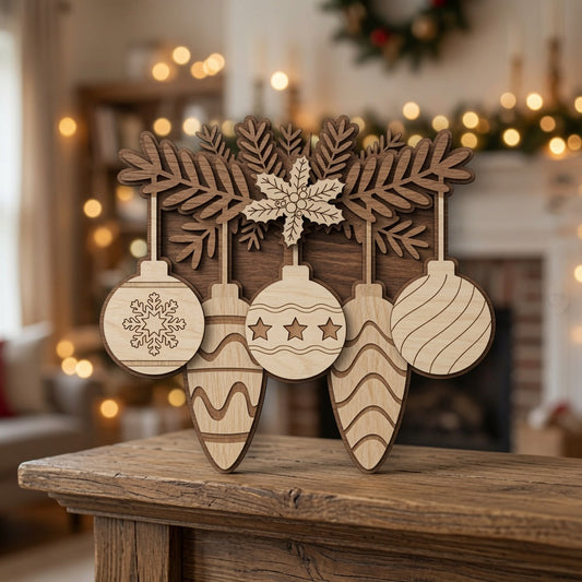 Ornament Mistletoe Decoration - Digital File - Digital