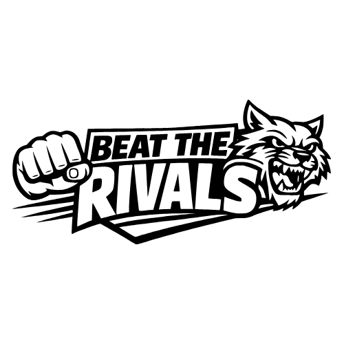 'Beat the Rivals' - Vector Graphics - Digital File Digital My Custom Designs PDF