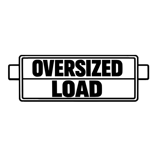 Oversized Load Badge - Vector Graphics - Digital File Digital My Custom Designs PDF