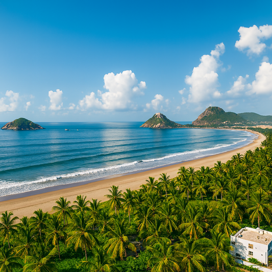 Isla de la Piedra Beaches (Playas de la Isla de la Piedra) - Sinaloa Mexico - Rendered - Digital File Digital My Custom Designs PDF